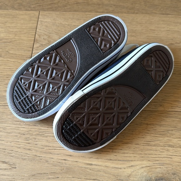 Kids Navy Converse All Star - Picture 2 of 5